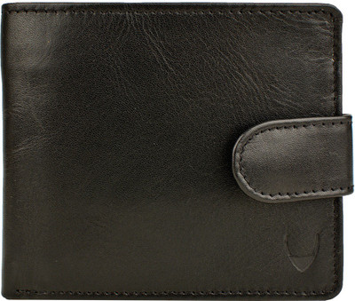Hidesign Men Red Genuine Leather Wallet(4 Card Slots)
