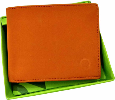

Zoom Men Tan Artificial Leather Wallet(2 Card Slots)