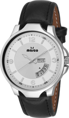 

MARCO DAY N DATE MR-GR3035-WHT-BLK Watch - For Men