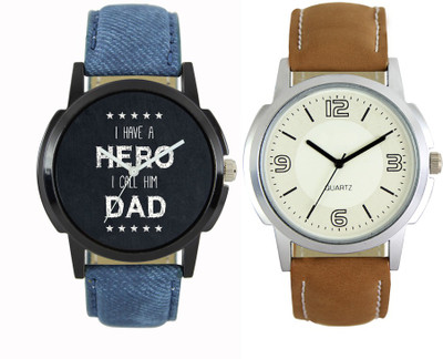 

CM Men watch Combo With Latest Collection Designer Printed Dial LR 007_0016 Watch - For Men
