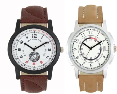 CM Men watch Combo With Latest Collection Designer Printed Dial LR 0011_0017 Watch  - For Men   Watches  (CM)