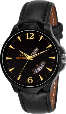 MARCO DAY N DATE MR-GR3018-BLK-BLK Watch  - For Men   Watches  (Marco)