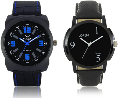 

Volga VL32LR06 New Exclusive Collection Leather Strap-Belt Mens Watches Best Offer Combo Watch - For Boys
