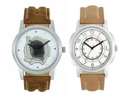 

CM Men watch Combo With Latest Collection Designer Printed Dial LR 009_0017 Watch - For Men