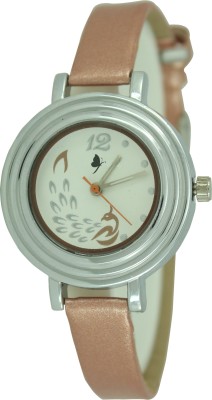 FASHION POOL LATEST PEACOCK DIAL FOXTER BROWN WATCH DIWALI COLLECTION Watch  - For Girls   Watches  (FASHION POOL)