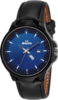 MARCO DAY N DATE MR-GR3020-BLU-BLK Watch  - For Men   Watches  (Marco)