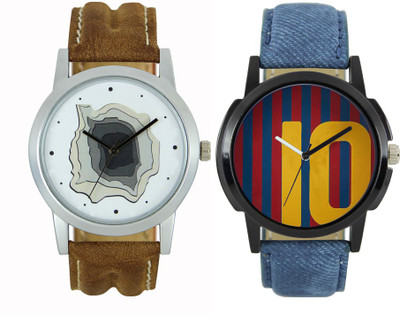 

CM Men watch Combo With Latest Collection Designer Printed Dial LR 009_0010 Watch - For Men
