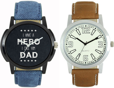 

CM Men watch Combo With Latest Collection Designer Printed Dial LR 007_0015 Watch - For Men