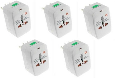 

Oxza Set of 5 Universal Worldwide Adaptor(White)