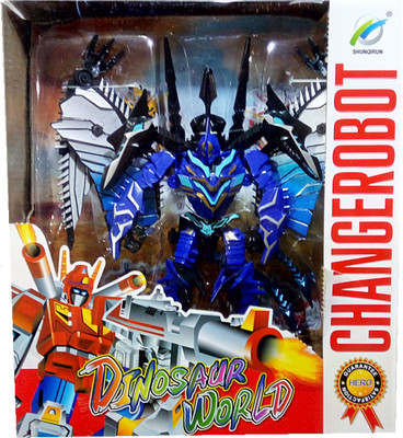 

TALKING GANESHA Transformers New Generation Age Of Extinction Robot To Flying Dinosaur Pterosaurs (Blue)(Blue)