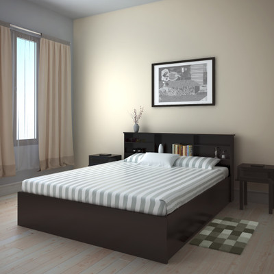 

Perfect Homes by Flipkart Opus King Bed with Storage(Finish Color - Wenge)