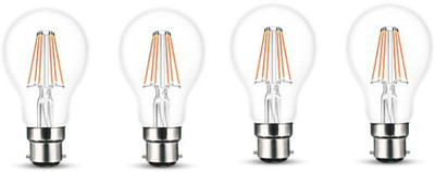 

Wipro 8 W Decorative B22 LED Bulb(Yellow, Pack of 4)