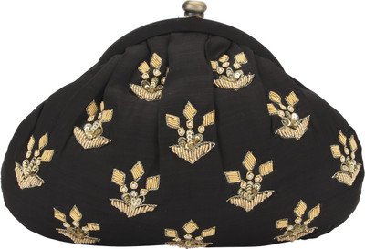 

D'oro Casual Black Clutch