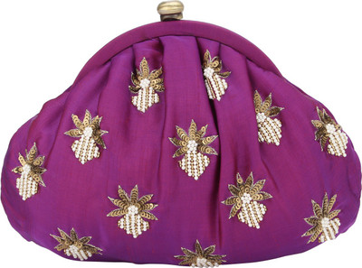 

D'oro Casual Purple Clutch