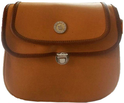 one touch solution Casual Orange Clutch