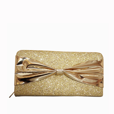 

Mcnt Casual Gold Clutch