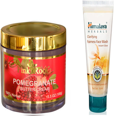 

Pink Root POMEGRANATE SCRUB WITH HIMALAYA FAIRNESS FACE WASH(Set of 2)