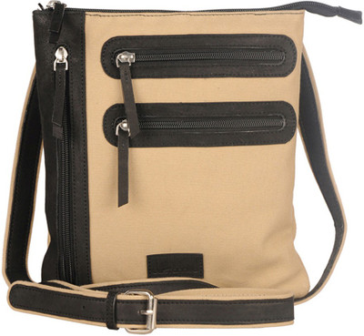

Justanned Messenger Bag(Beige)