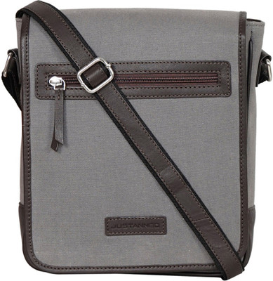 

Justanned Messenger Bag(Grey)