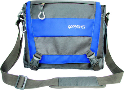 

Good Times Messenger Bag(Blue)