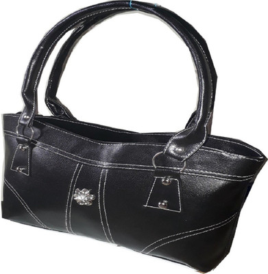 Nandini Home Hand-held Bag(Black)