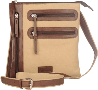 

Justanned Messenger Bag(Beige)