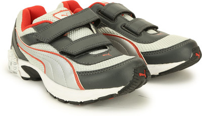 

Puma Boys Lace Running Shoes(Grey, Silver-dshadow-grenadine