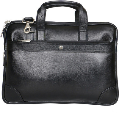 

HICLASS 14 inch Laptop Messenger Bag(Black), Hcl_00017_black
