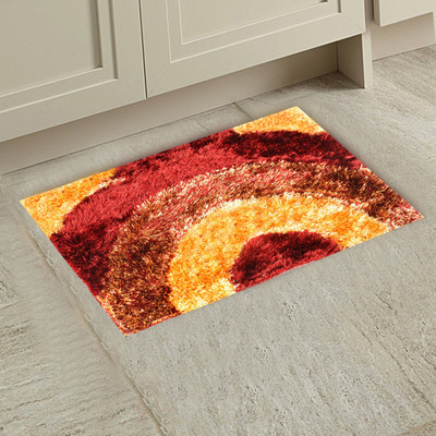 M G'S REAL DECOR Polyester Door Mat SSDDD(Multicolor, Free) available at flipkart for Rs.330