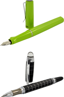 

Talesara Royal Collection Luxury 2 Pcs. Gift Set Roller Ball Pen and Fountain Pen(Pack of 2)