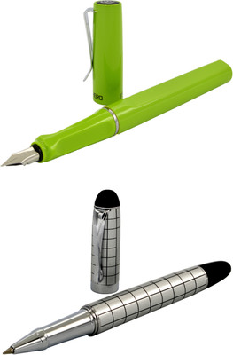 

Talesara Black Line Royal Collection Luxury 2 Pcs. Gift Set Roller Ball Pen and Fountain Pen(Pack of 2)