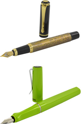 

Talesara horse design Royal Collection Luxury 2 Pcs. Gift Set Fountain Pen(Pack of 2)