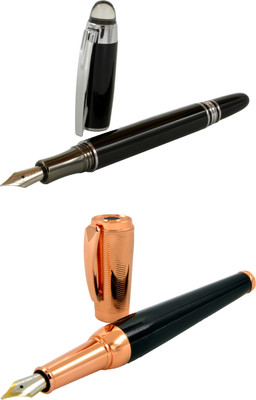 

Talesara Rose Gold Royal Collection Luxury 2 Pcs. Gift Set Fountain Pen(Pack of 2)