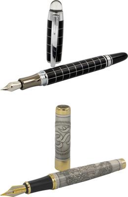 

Talesara Lord Ganesh and OM Royal Collection Luxury 2 Pcs. Gift Set Fountain Pen(Pack of 2)