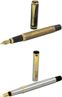 Talesara horse design Royal Collection Luxury 2 Pcs. Gift Set Fountain Pen(Pack of 2)