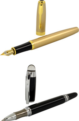 

Talesara Royal Collection Luxury 2 Pcs. Gift Set Roller Ball Pen and Fountain Pen(Pack of 2)