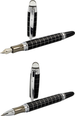 

Talesara Royal Collection Luxury 2 Pcs. Gift Set Roller Ball Pen and Fountain Pen(Pack of 2)