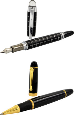 

Talesara Royal Collection Luxury 2 Pcs. Gift Set Roller Ball Pen and Fountain Pen(Pack of 2)