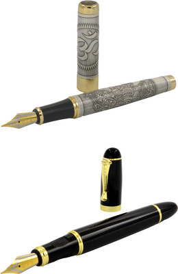 

Talesara Lord Ganesh and OM Royal Collection Luxury 2 Pcs. Gift Set Fountain Pen(Pack of 2)
