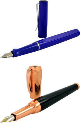 

Talesara Rose Gold Royal Collection Luxury 2 Pcs. Gift Set Fountain Pen(Pack of 2)