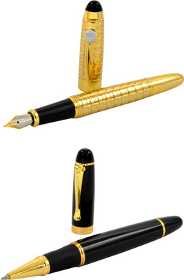 

Talesara Royal Collection Luxury 2 Pcs. Gift Set Roller Ball Pen and Fountain Pen(Pack of 2)