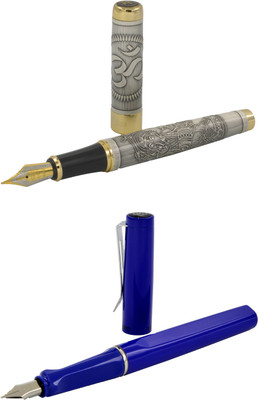 

Talesara Lord Ganesh and OM Royal Collection Luxury 2 Pcs. Gift Set Fountain Pen(Pack of 2)