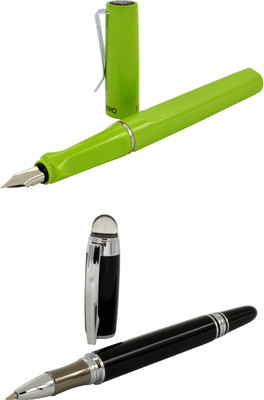 

Talesara Royal Collection Luxury 2 Pcs. Gift Set Roller Ball Pen and Fountain Pen(Pack of 2)
