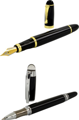 

Talesara Royal Collection Luxury 2 Pcs. Gift Set Roller Ball Pen and Fountain Pen(Pack of 2)
