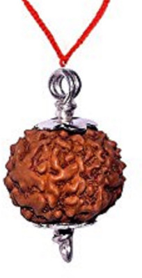 SSG Collections | 8 Mukhi/Faced Rudraksha Pendant, Indonesia/ Java Originated, (Bead Size: 10-14mm) With Silver Coated Capping | 100% Original & Natural Rudrakash | Wood Pendant available at flipkart for Rs.615