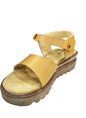 

Fashionitz Women Yellow Wedges