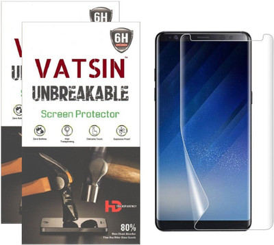 

Vatsin Screen Guard for Samsung Galaxy Note 8, Transparent
