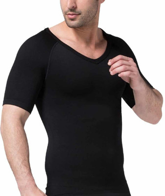 

Being Trendy ™ Short Sleeve Base Layer® Tights Men Compression(White Half Sleeve