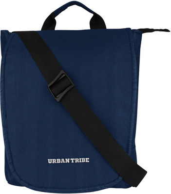 

Urban Tribe Men & Women Casual Blue Polyester Sling Bag