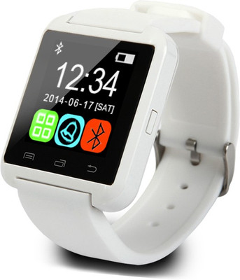 

SYL PLUS Presenting Bluetooth Smartwatch with Sim- Card Support Compatible White Smartwatch(White Strap Free Size)